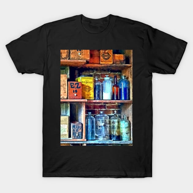 Pharmacists - Apothecary Stockroom T-Shirt by SusanSavad